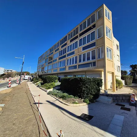 A 40 M De La Plage, Climatisation, Wifi, Vue Mer, A Pied Апартаменты